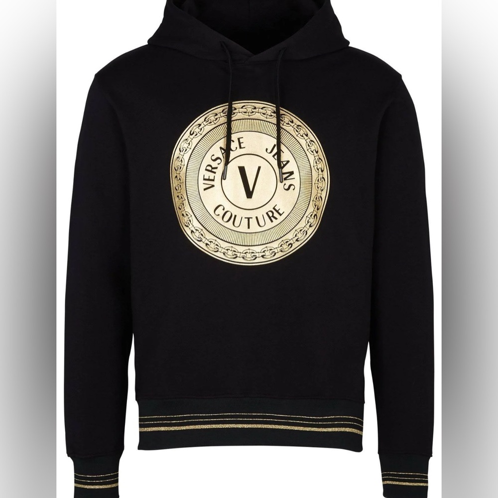 Versace coin logo mens hoody size small